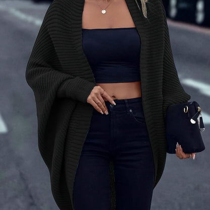 Oversized Knitted Women’s Vest – Cozy Casual Layering Style