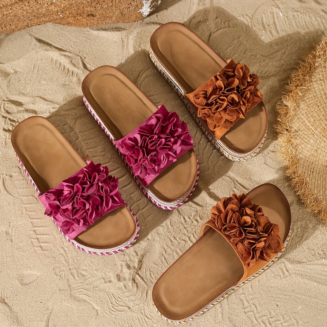 Mules estive donna intrecciate - Leggere e facili da indossare