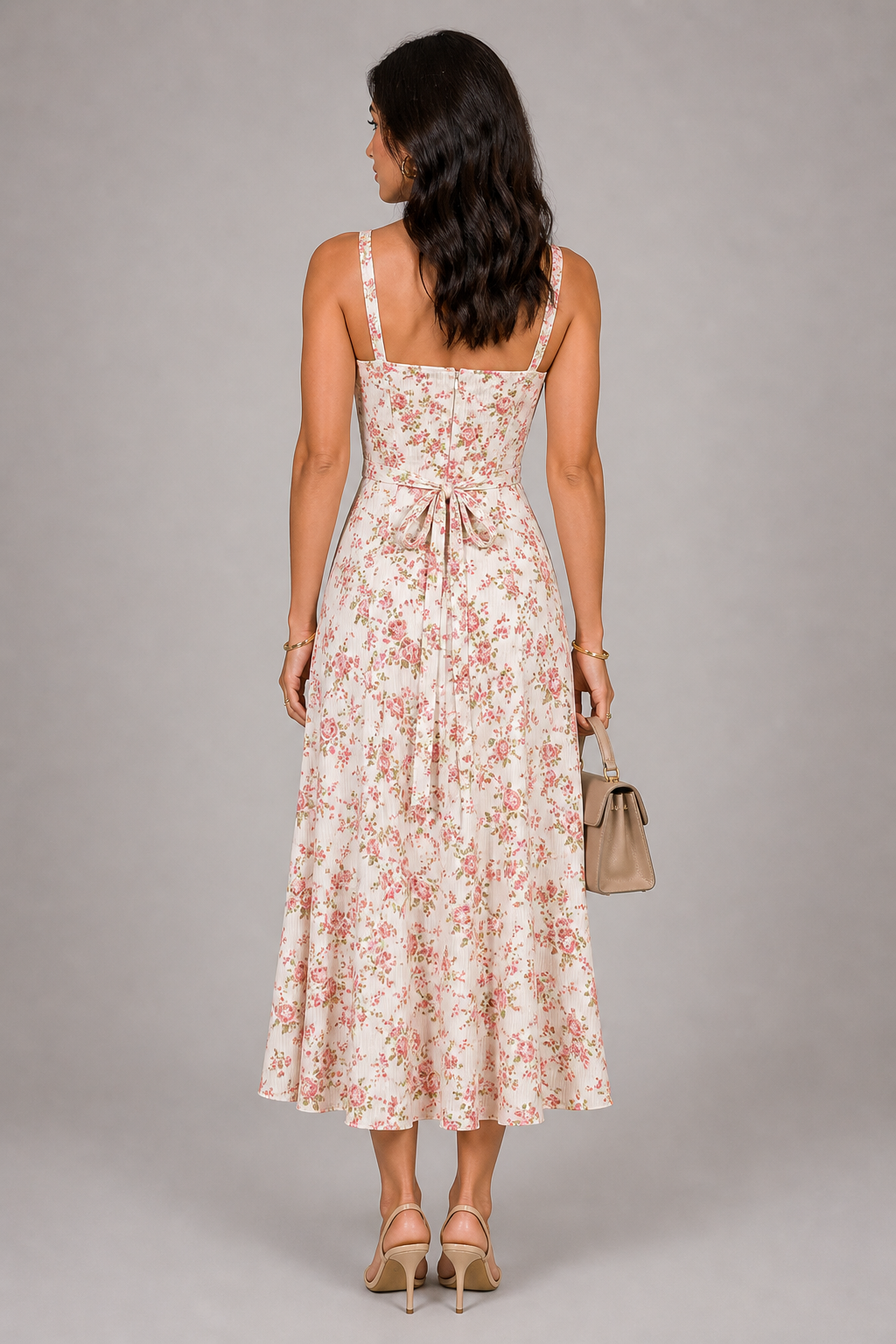 Robe femme romantique a coupe fluide - Douce et elegante