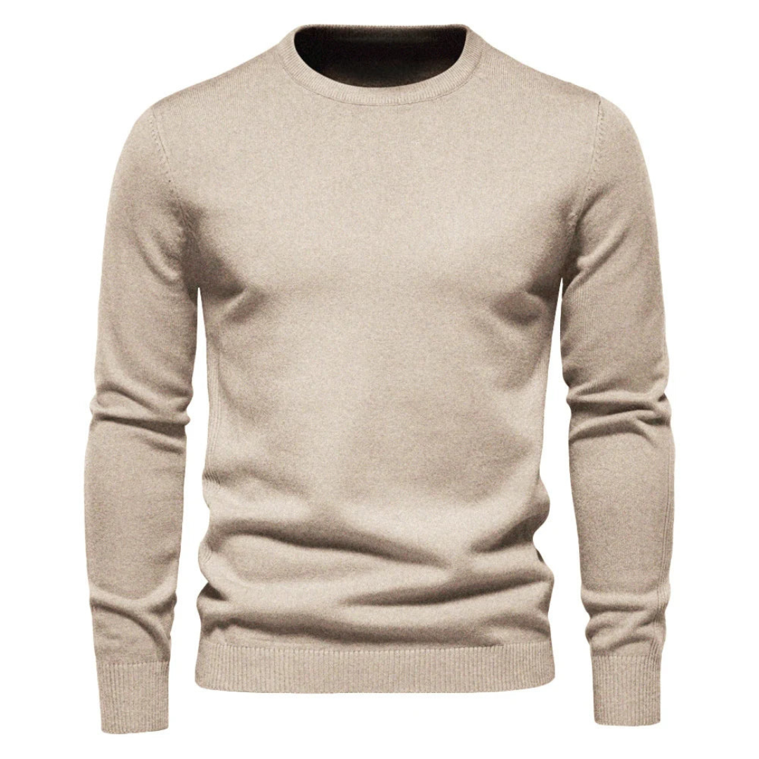 Pull Homme en Maille Élégante Premium – Col Rond Décontracté