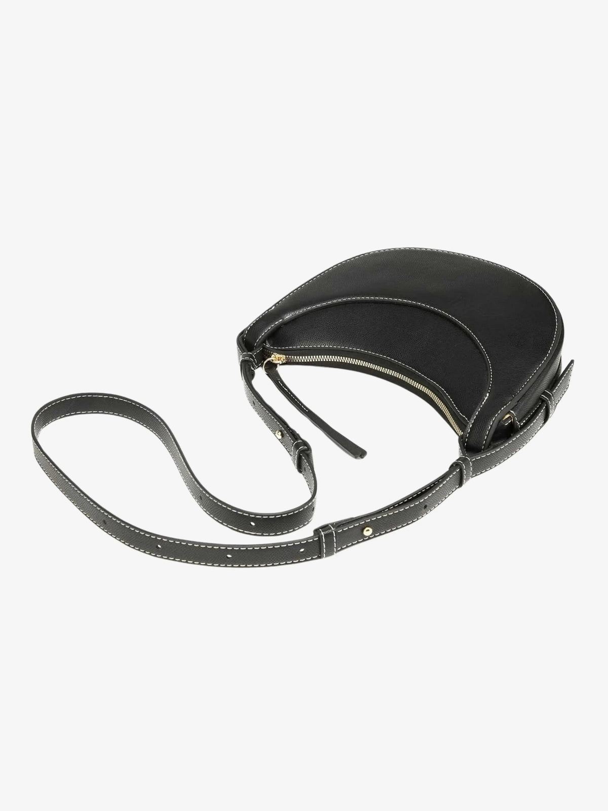 Sac bandouliere courbe femme avec pampille - Pratique et elegant