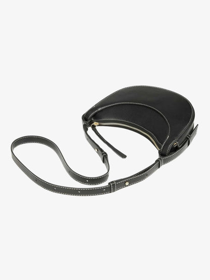 Sac bandouliere courbe femme avec pampille - Pratique et elegant