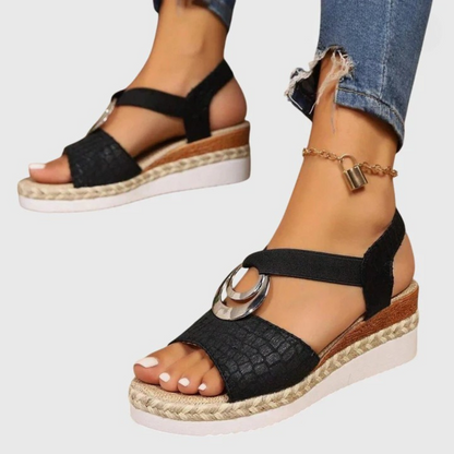 Sandales femme confort à semelle de soutien – Élégantes pour le quotidien