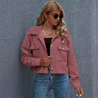 Veste femme en velours cotele - Moderne et cosy