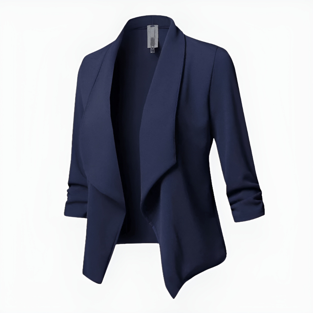 Veste Femme Premium à Manches Longues – Blazer Décontracté et Formel