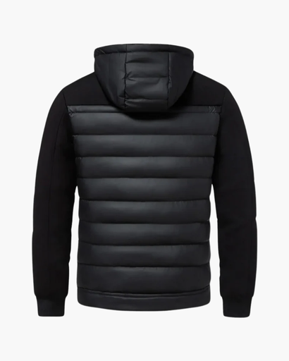 Giacca imbottita con cappuccio da uomo – Stile urbano e comfort termico