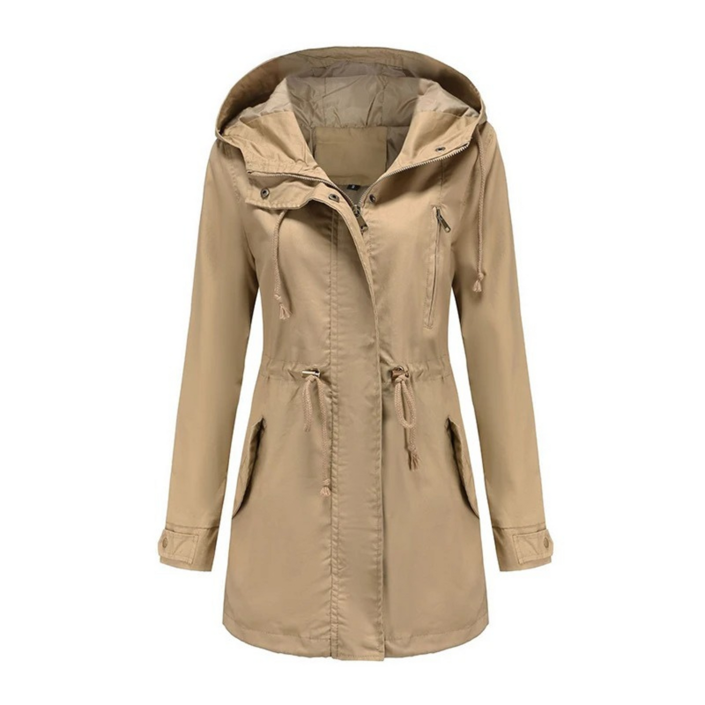 Coupe-Vent Femme Léger et Décontracté – Manteau à Capuche Confortable