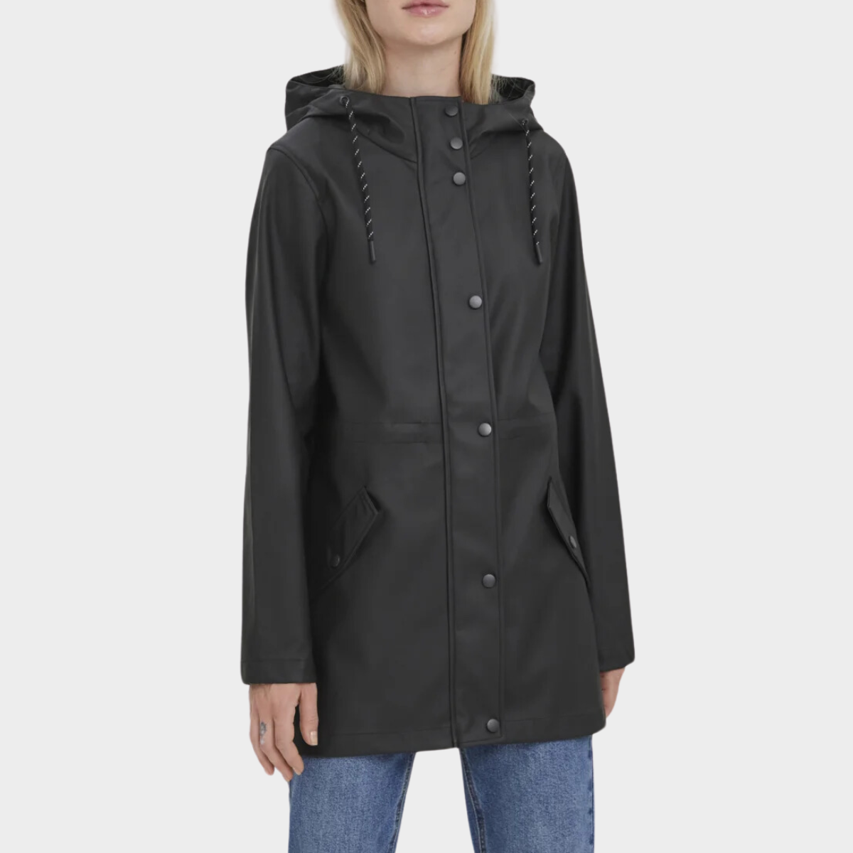 Imperméable durable et élégant pour femme – Vêtement d’extérieur confortable