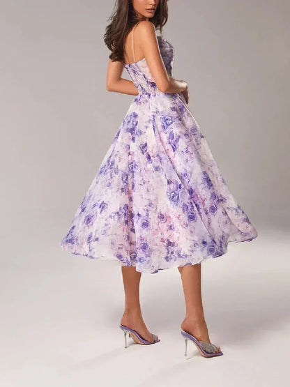 Robe Midi Élégante pour Femme avec Coupe Structurée