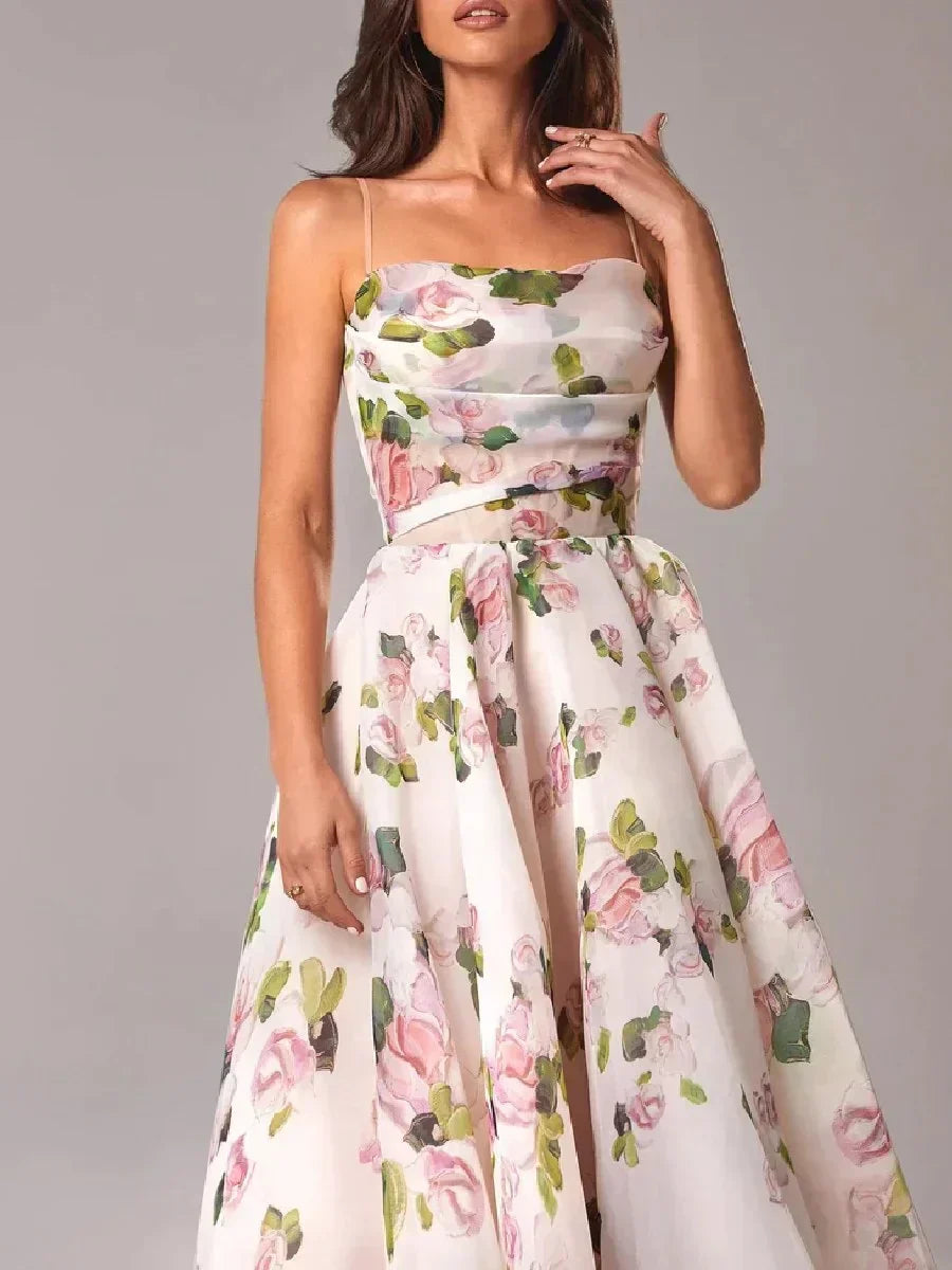Robe Midi Élégante pour Femme avec Coupe Structurée