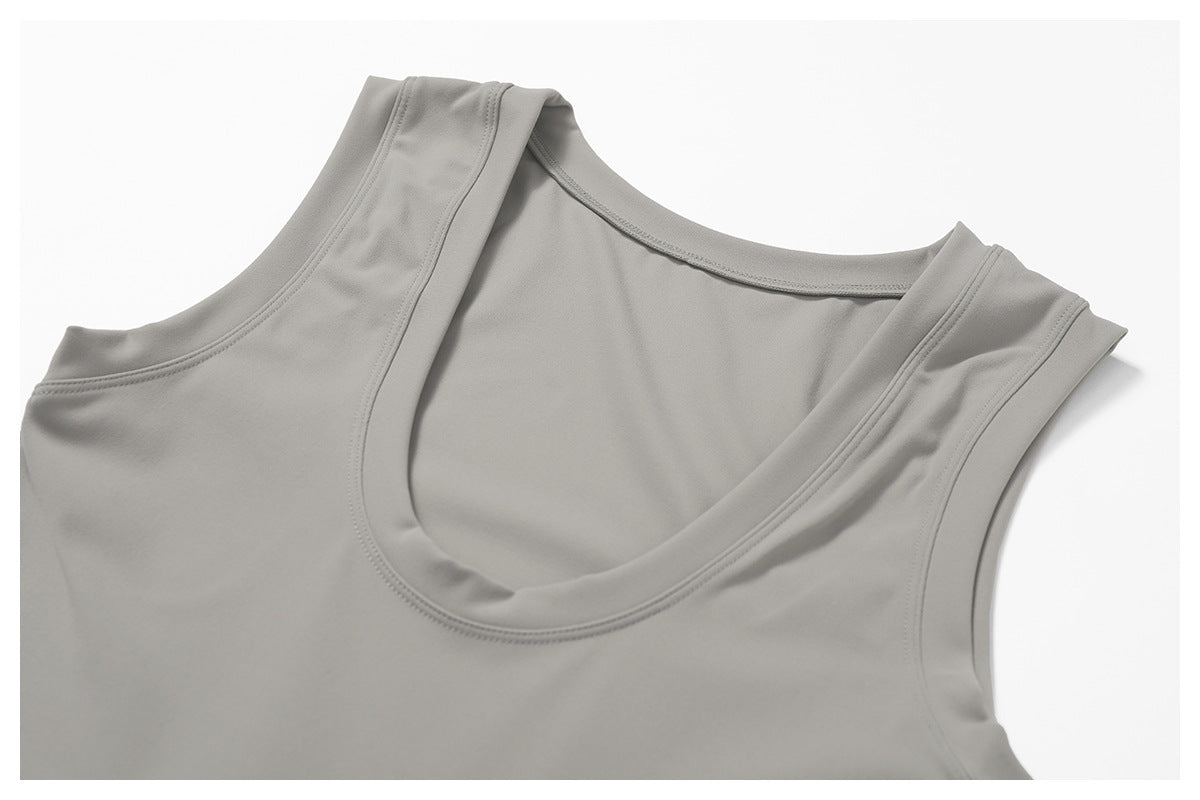Combinaison de Yoga Sans Manches Femme – Combinaison de Sport Élégante Dos Nu