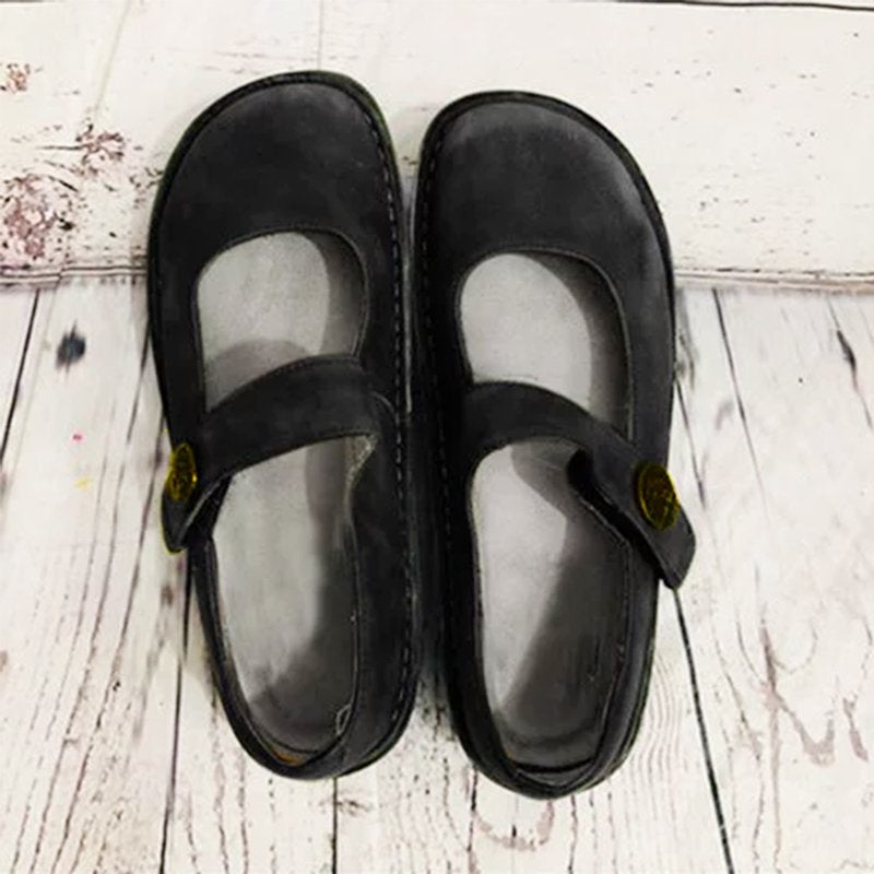Femme Daim Brock sculpté Confortables  Chaussures – Style Élégant et Semelle Flexible