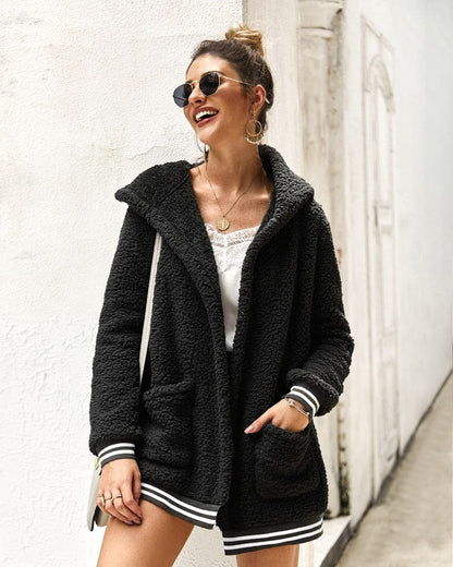 Veste Longue en Fourrure Tendance Femme pour l’Hiver – Élégante et Confortable