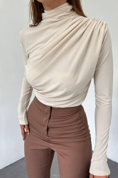 Women's long-sleeved base layer top - Simple and soft