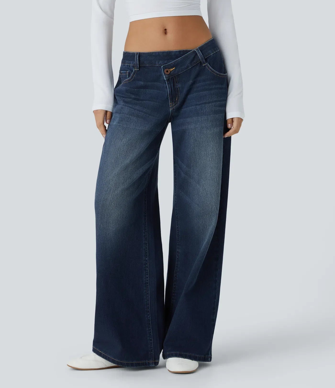 Jeans da donna dal taglio casual in denim - Comodi e facili da indossare