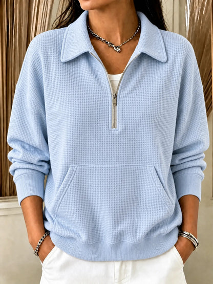 Casual women's oversized pullover - Easy and soft