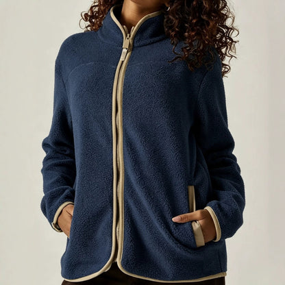 Cardigan femme effet laine – Chaud et doux