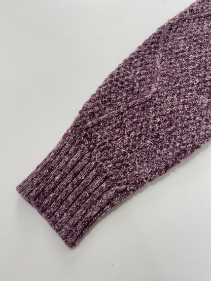 Women's textured cable-knit sweater dress - Warm and elegant