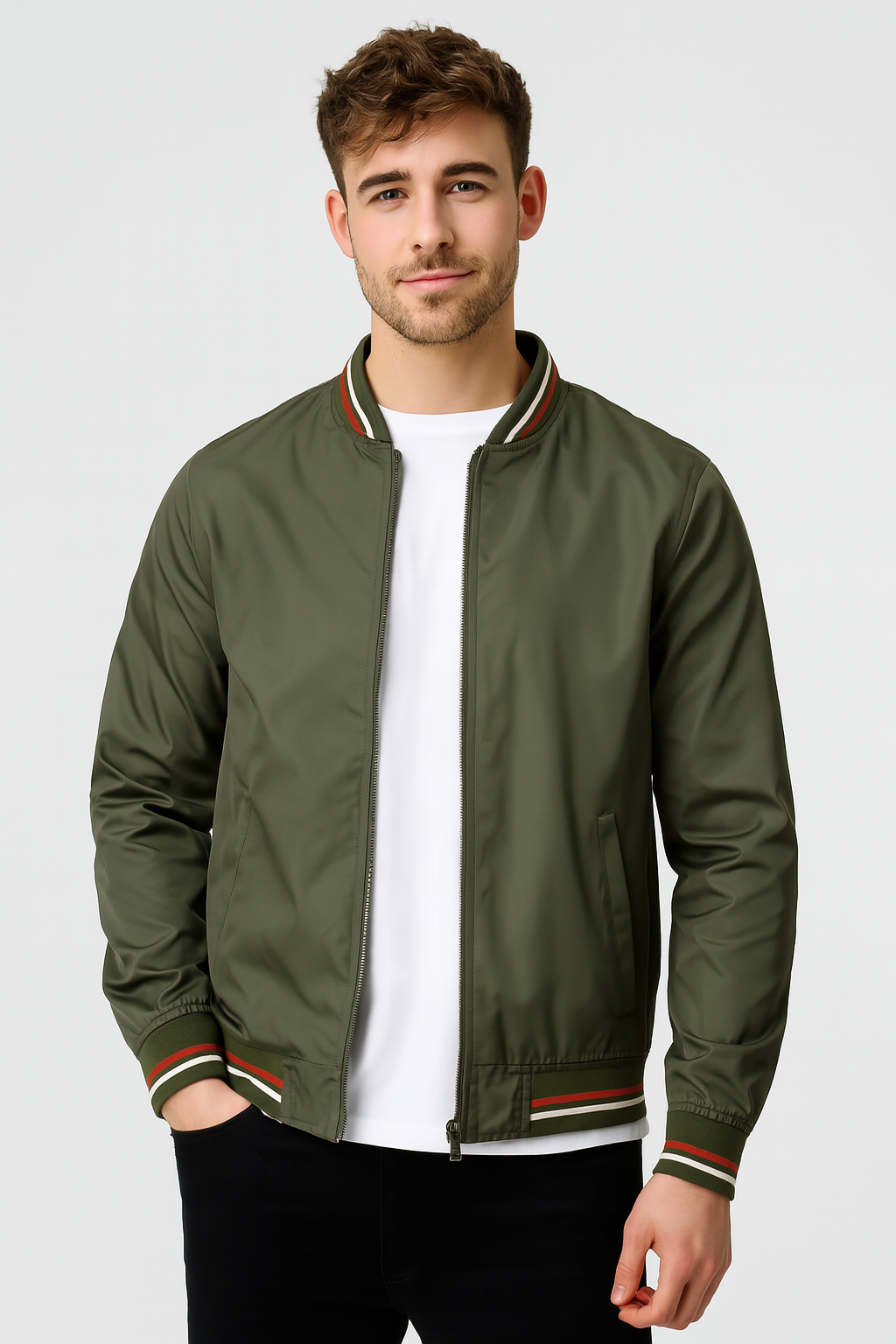 Veste pour homme coupe-vent et stylée pour une protection optimale