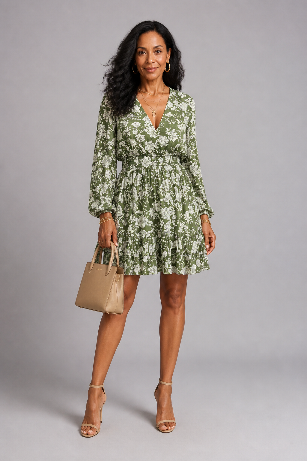 Robe femme portefeuille fluide - Elegante et naturelle