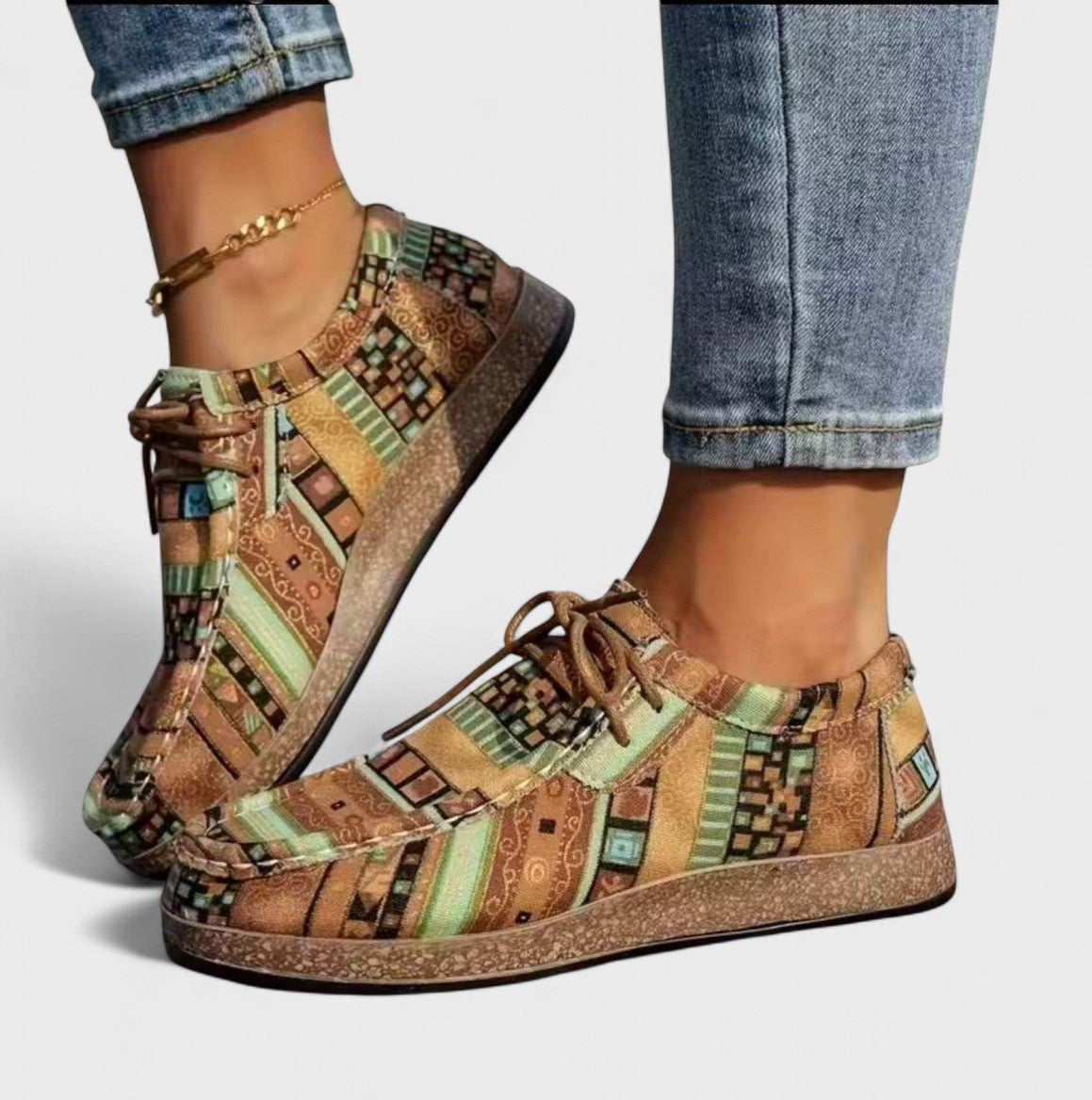 Baskets Colorées Légères pour Femme – Chaussures à Lacets Confortables