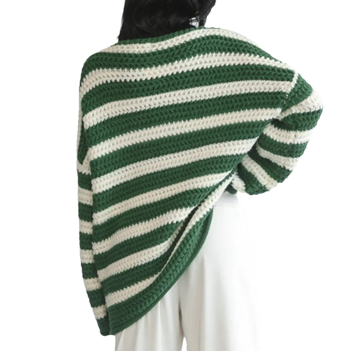 Women's soft wool-effect sweater - Comfortable and cozy