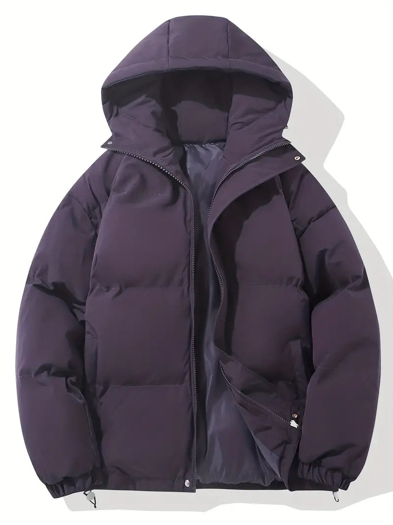 Veste Matelassée à Capuche pour Homme – Vêtements d'extérieur Durable Confortable