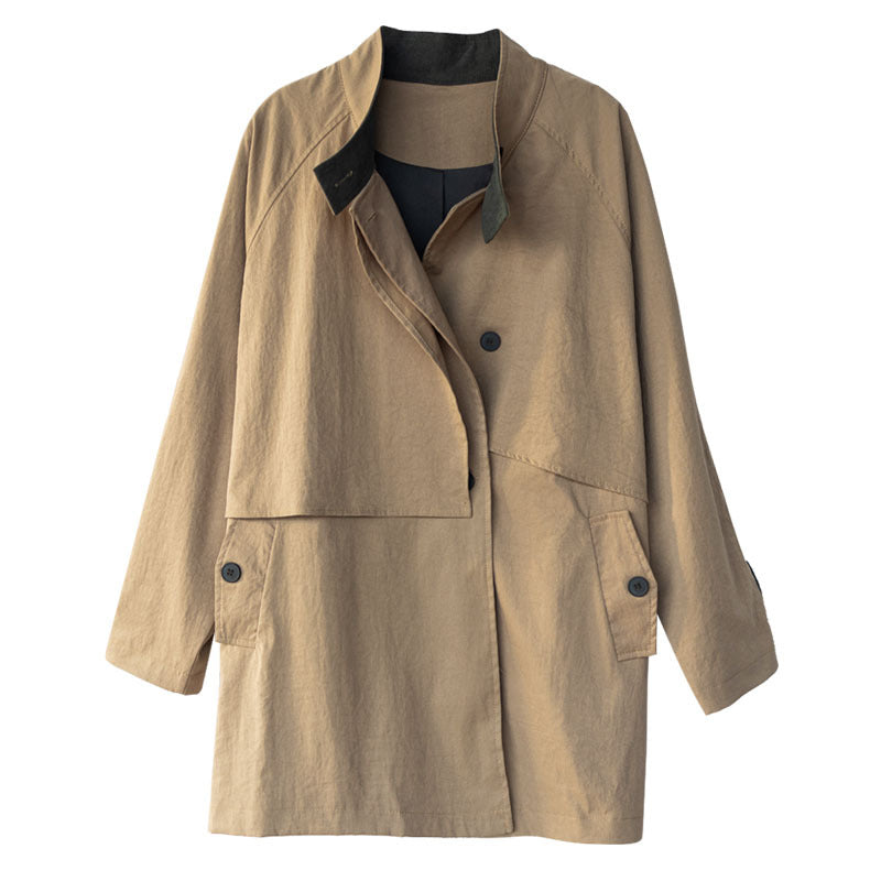 Elegant Casual Mid-Length Women’s Top for the Office in Autumn