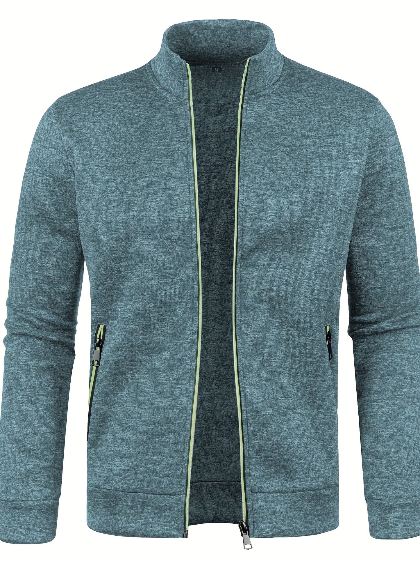 Comfortable men's zip-up cardigan - Warm and versatile