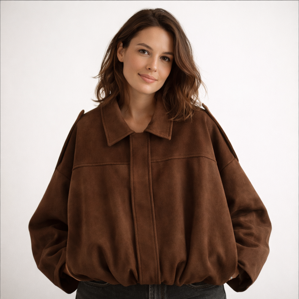 Giacca bomber oversize da donna - Casual chic e facile da indossare