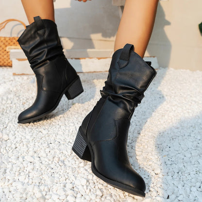 Bottes Cowboy Élégantes Durables pour Femme – Chaussures Confortables