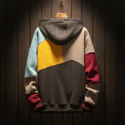 Sweat à Capuche Coloré Moderne et Stylé pour Homme