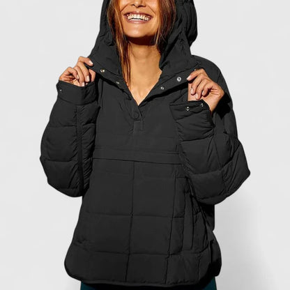 Veste Femme Oversize Puffer Imperméable Chaude Élégante