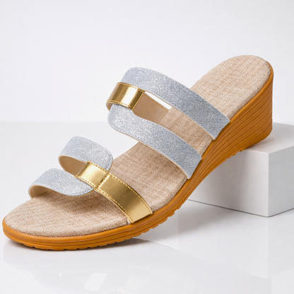 Sandales pour femmes – Faciles à enfiler, confortables et décontractées, style estival
