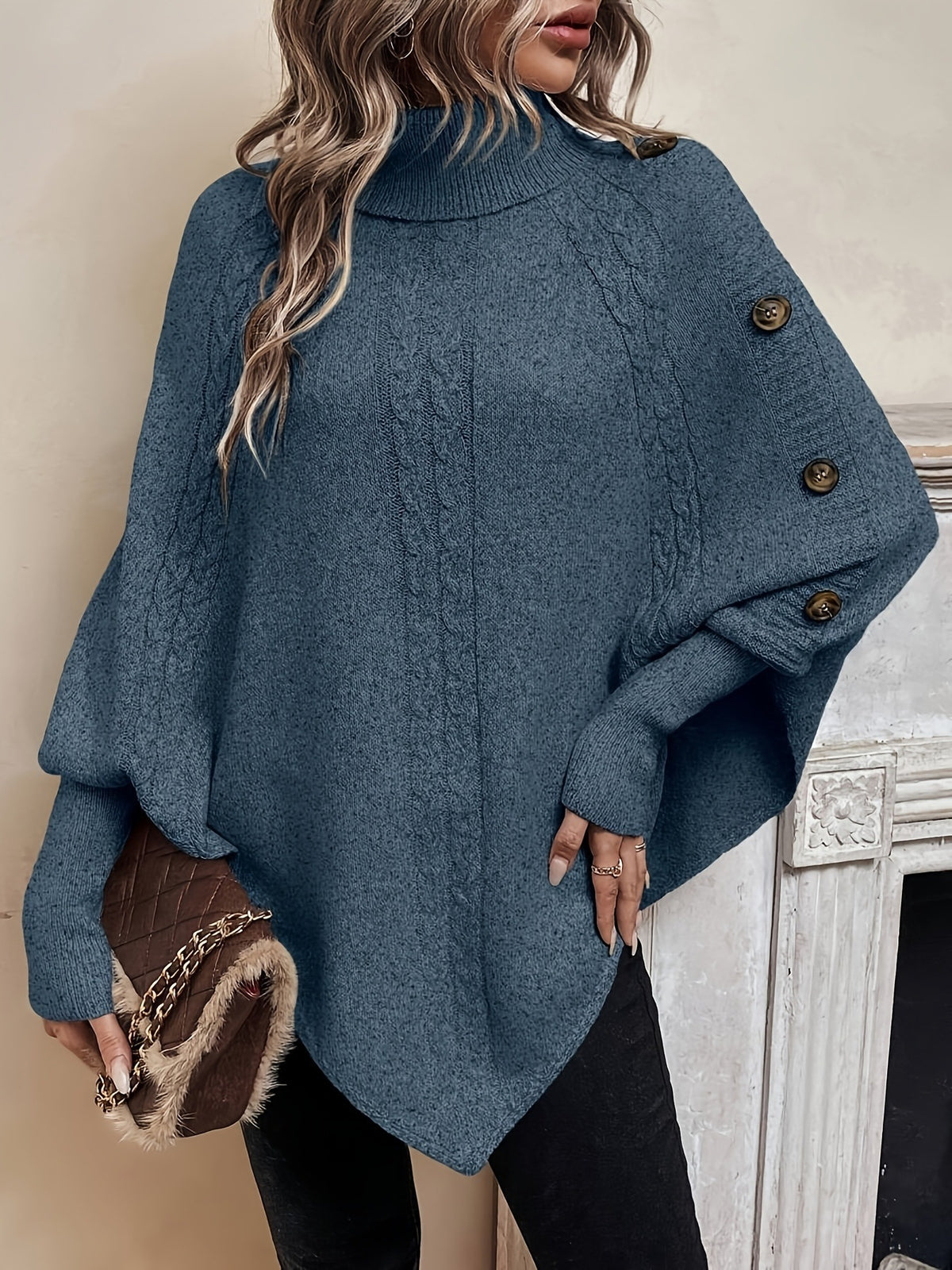 Pull ample femme uni - Doux et decontracte