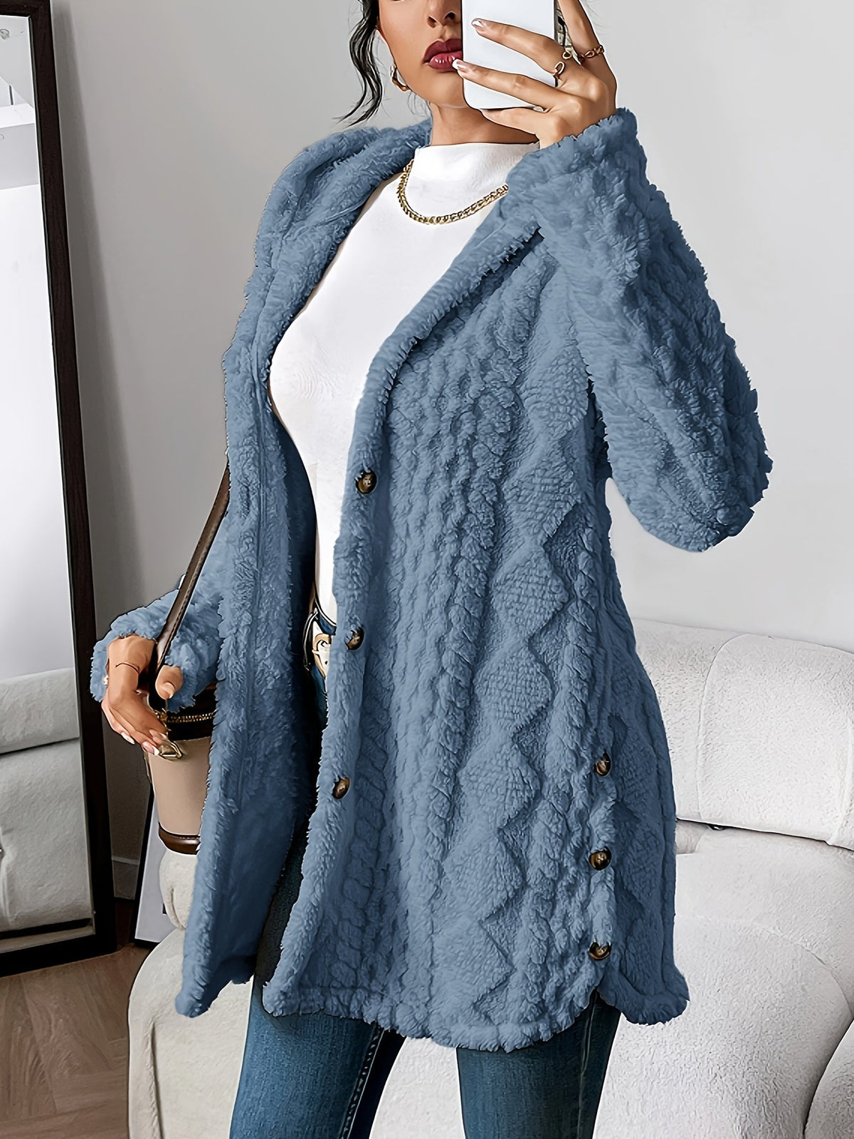 Cárdigan de mujer con capucha: estilo informal y acogedor para el día a día