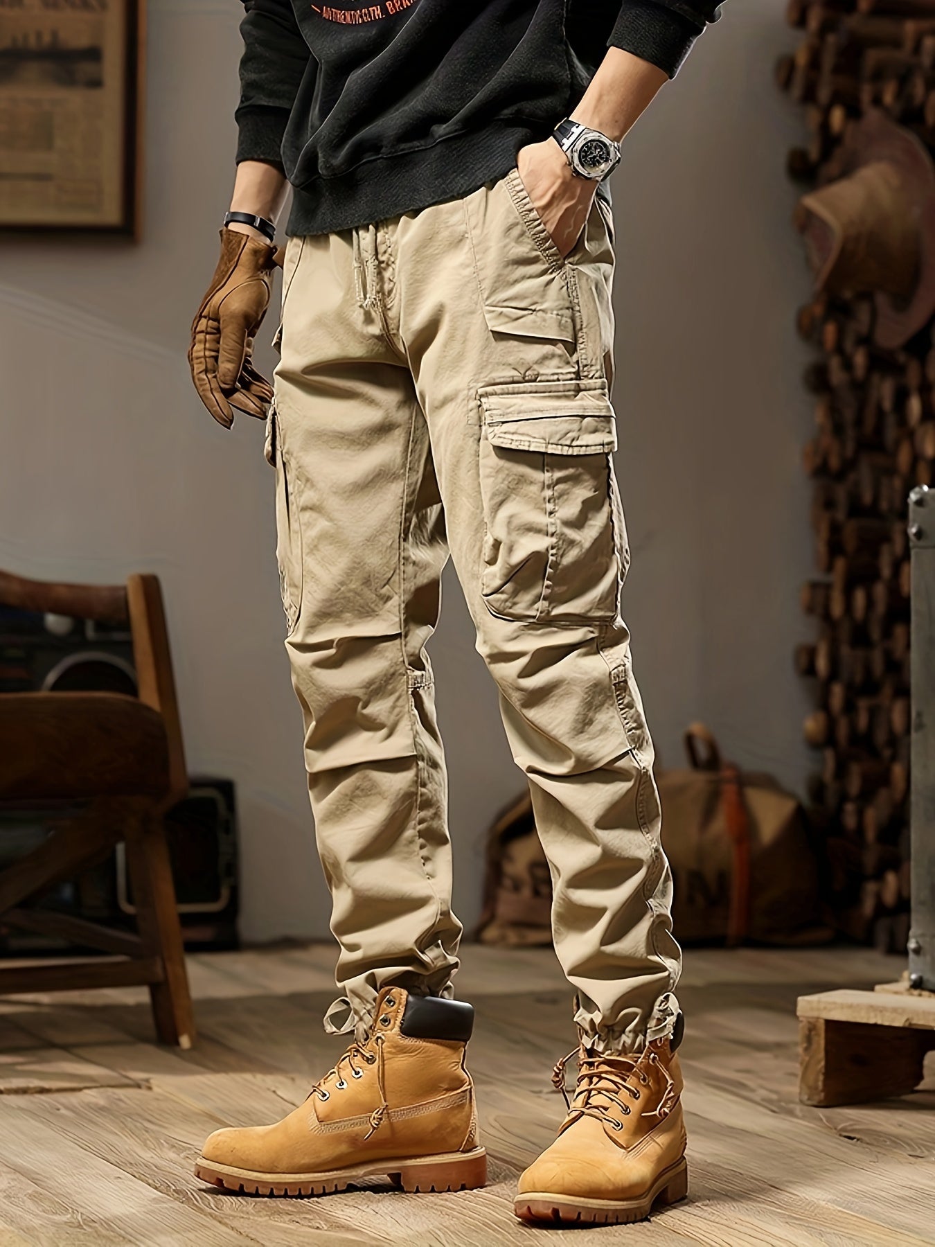 Pantalon Cargo Tactique Durable et Stylé pour Homme – Pantalon de Plein Air Confortable