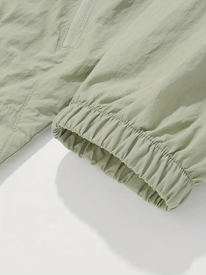 Veste à Capuche Outdoor Homme – Coupe-Vent Légère Premium