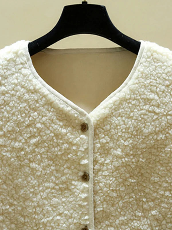 Gilet sans manches chaud pour femme