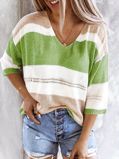 Pull Femme en Maille Fine – Style Doux Léger Élégant au Quotidien