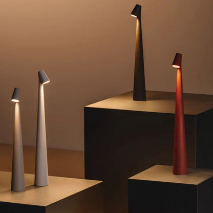 Lampe d'ambiance au design minimaliste nordique | Sans fil | LED | Lampe de lecture | Lampe de table