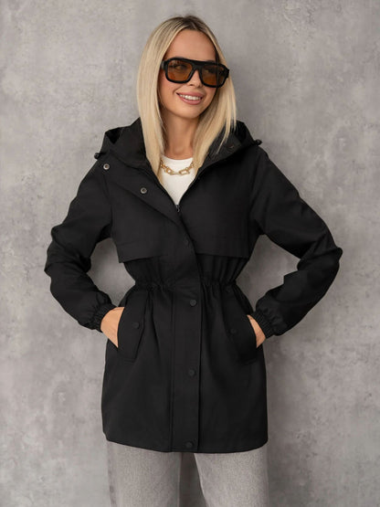 Felpa da donna con cappuccio in stile sportivo - Casual e confortevole