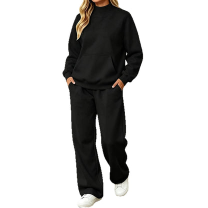 Ensemble sweat femme col montant - Confortable et coordonne