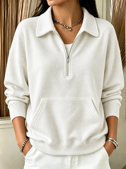 Casual women's oversized pullover - Easy and soft