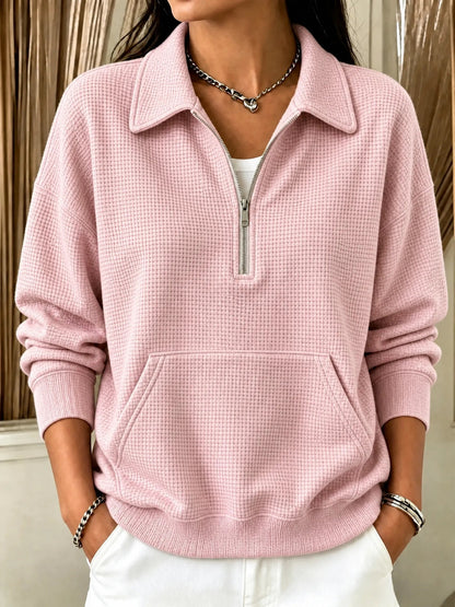 Casual women's oversized pullover - Easy and soft