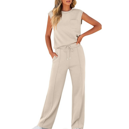 Ensemble détente femme chic – Tenue lounge élégante et confortable