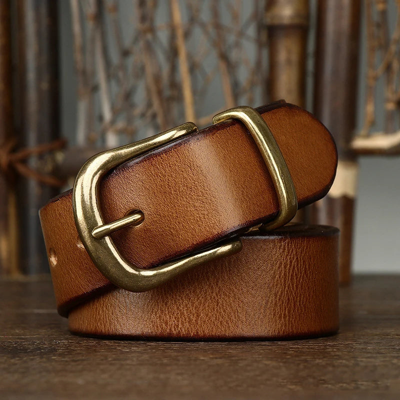 Ares Classic Handmade Leather Belt – Durable Premium Style for Casual and Formal Wear