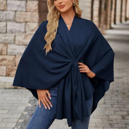 Poncho Chic Élégant pour Femme