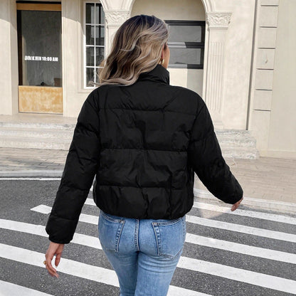Manteau femme reversible a capuche - Chaud et pratique