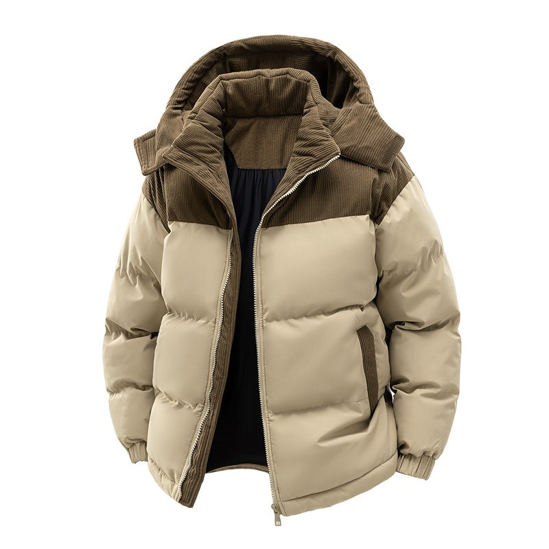 Veste Doudoune Hivernale Premium pour Homme – Manteau Chaud avec Capuche Amovible